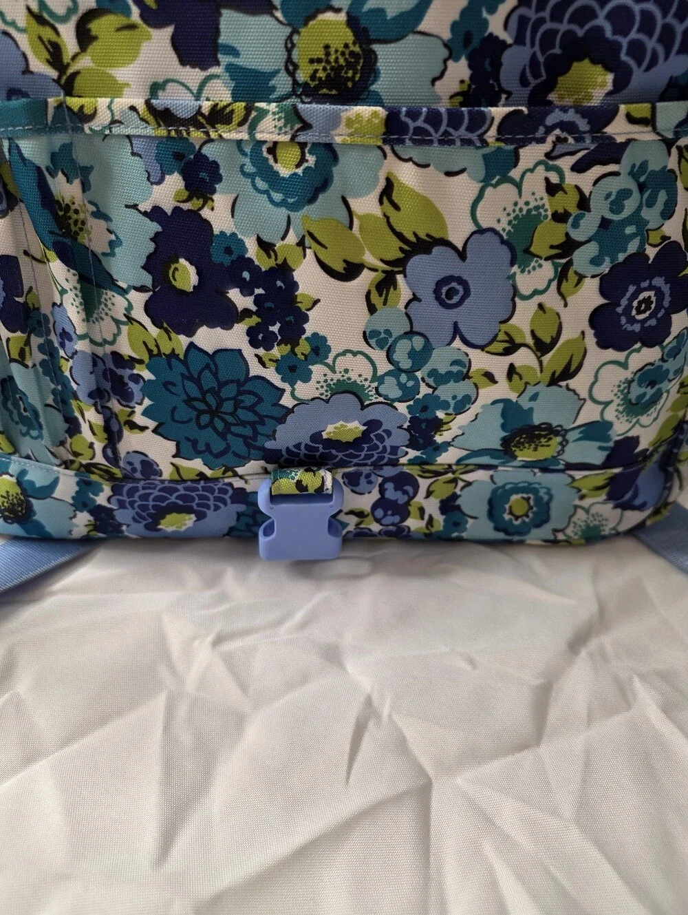 Vera Bradley‎ Blueberry Blooms Crossbody Messager Bag